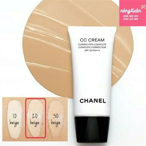 chanel cc cream colors|chanel cc cream 30 beige.